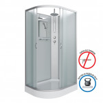 Душевая кабина Niagara NG-3312-14RBKT размер 120*80*210 см, низкий поддон 13 см