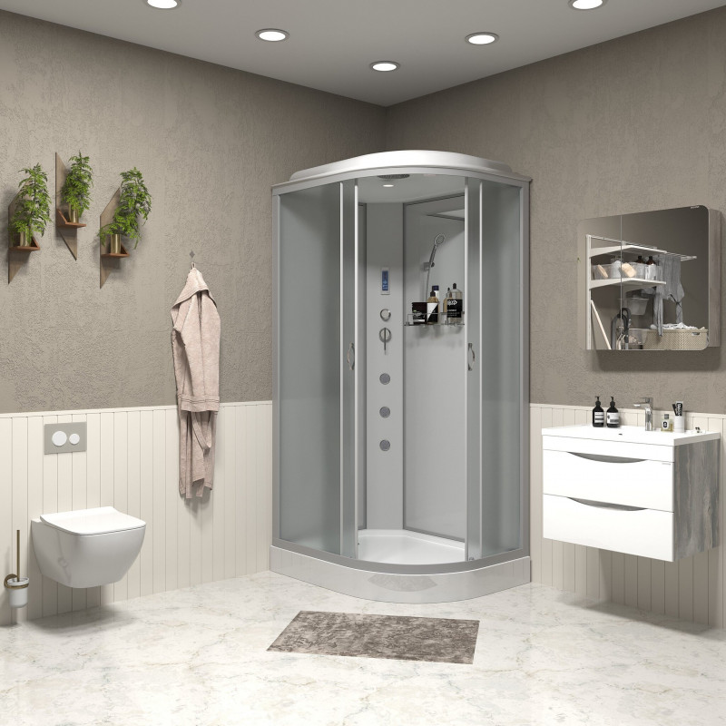 Душевая кабина Niagara NG-3312-14LF  размер 120*80*215 см, низкий поддон 13 см
