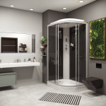 Душевая кабина Niagara NG-3512-14LP размер 120*80*215 см, низкий поддон 13 см