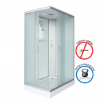 Душевая кабина Niagara NG-43185-14Q размер 110*80*215 см, низкий поддон 13 см