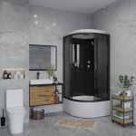 Душевая кабина Niagara NG-6508-14 размер 90*90*215 см, высокий поддон 40 см
