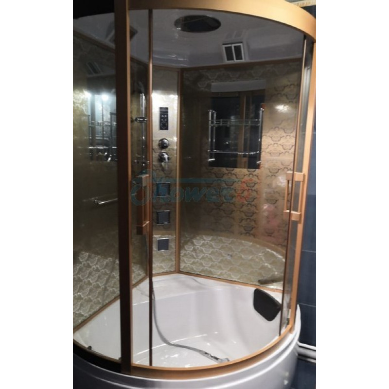 Душевая кабина Niagara Lux 7744G размер 120*120*215 см, высокий поддон 50 см