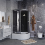 Душ.каб. Niagara Eco E100/80/40L/TN/BK (1000х800х1950) 4 места