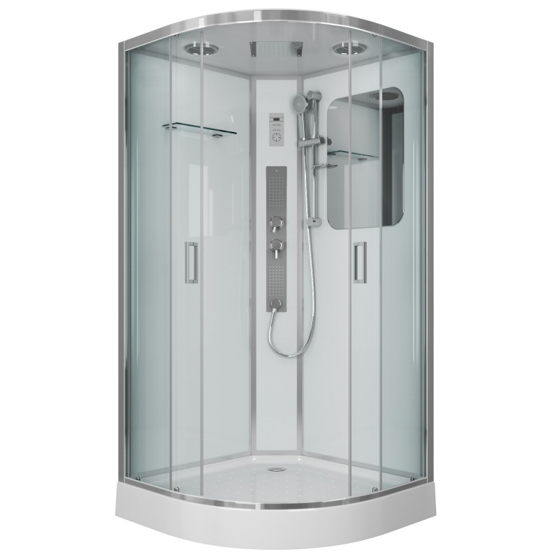 Душевая кабина Niagara Premium NG-6001-01G размер 90*90*210 см, низкий поддон 16 см