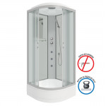 Душевая кабина Niagara NG-3302-14G, размер 100*100*215 см, средний поддон 26 см