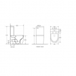 WW MERZBACH 011 MT-BL Унитаз компакт