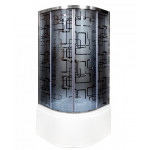 Душевая кабина DETO BM4510N LED BLACK