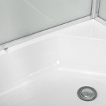 Душевая кабина Deto D272S L с LED-подсветкой
