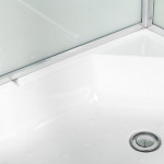 Душевая кабина Deto D272S L с LED-подсветкой