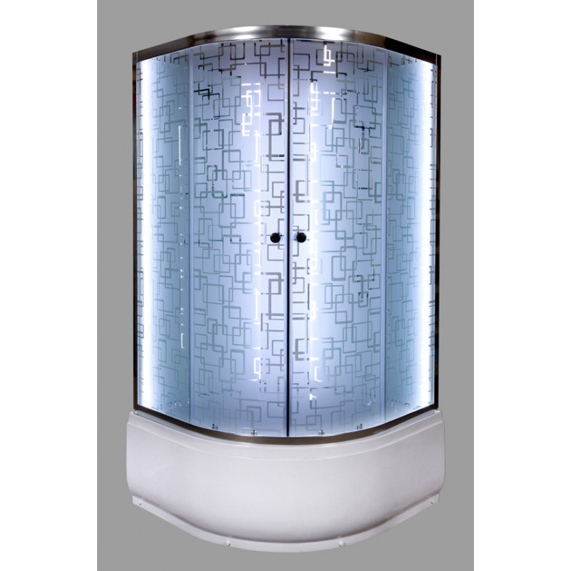 Душевая кабина DETO ЕМ4590 с LED-подсветкой