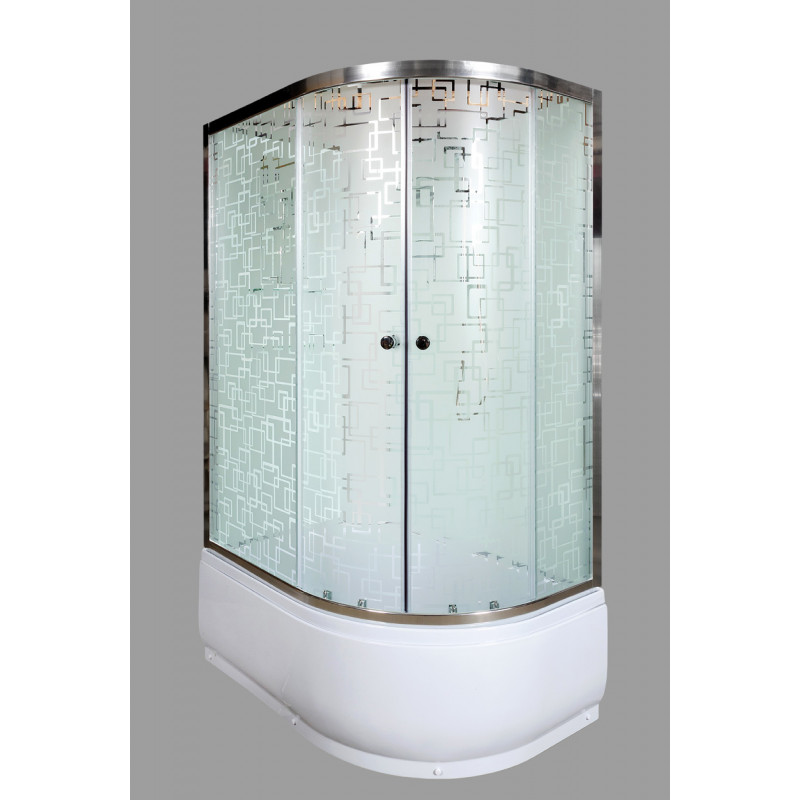 Душевая кабина DETO ЕМ4512 L N без крыши