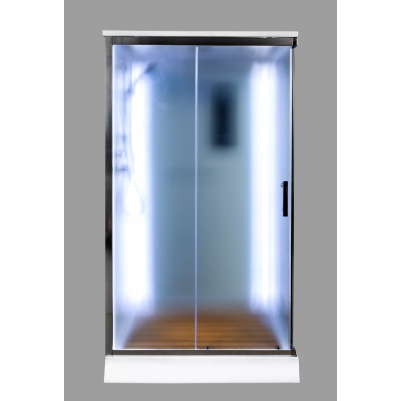 Душевая кабина DETO D129 S с LED-подсветкой
