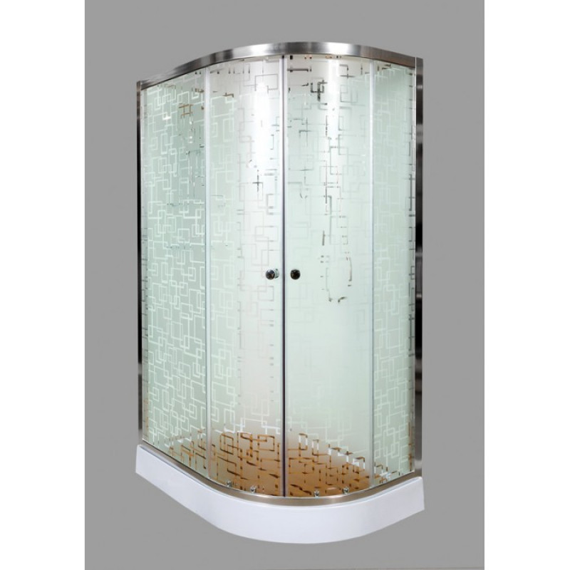 Душевая кабина DETO ЕМ1512 L N без крыши