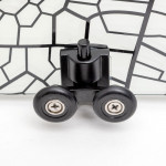 Дверь в нишу DETO FB 140-160 Black