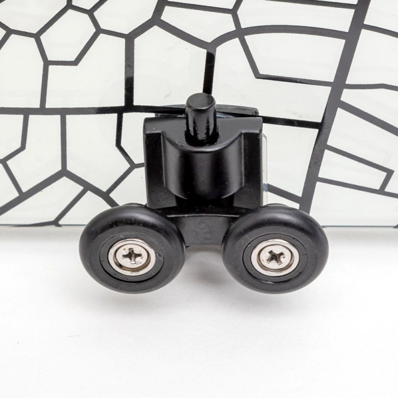 Дверь в нишу DETO FB 140-160 Black