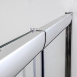 Дверь в нишу DETO FC2 170-190 Chrome