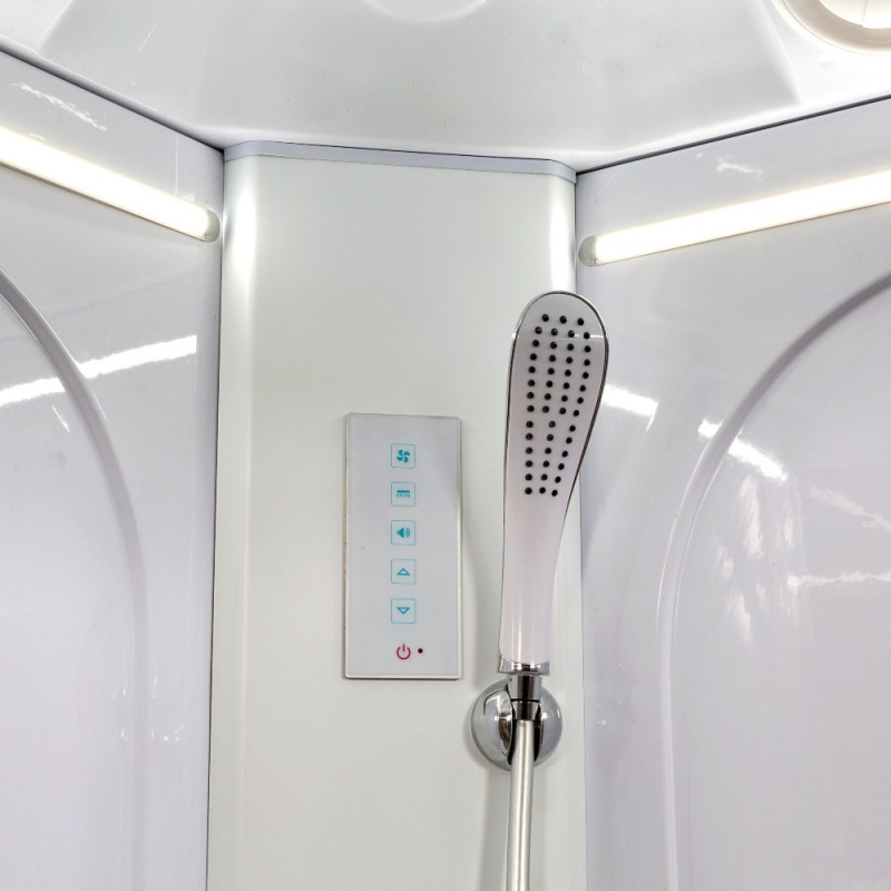 Душевая кабина DETO L510 LED с гидромассажем