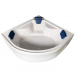 WEMOR 150/150/55 C 1500*1500*550 мм Ванна акриловая полукруглая